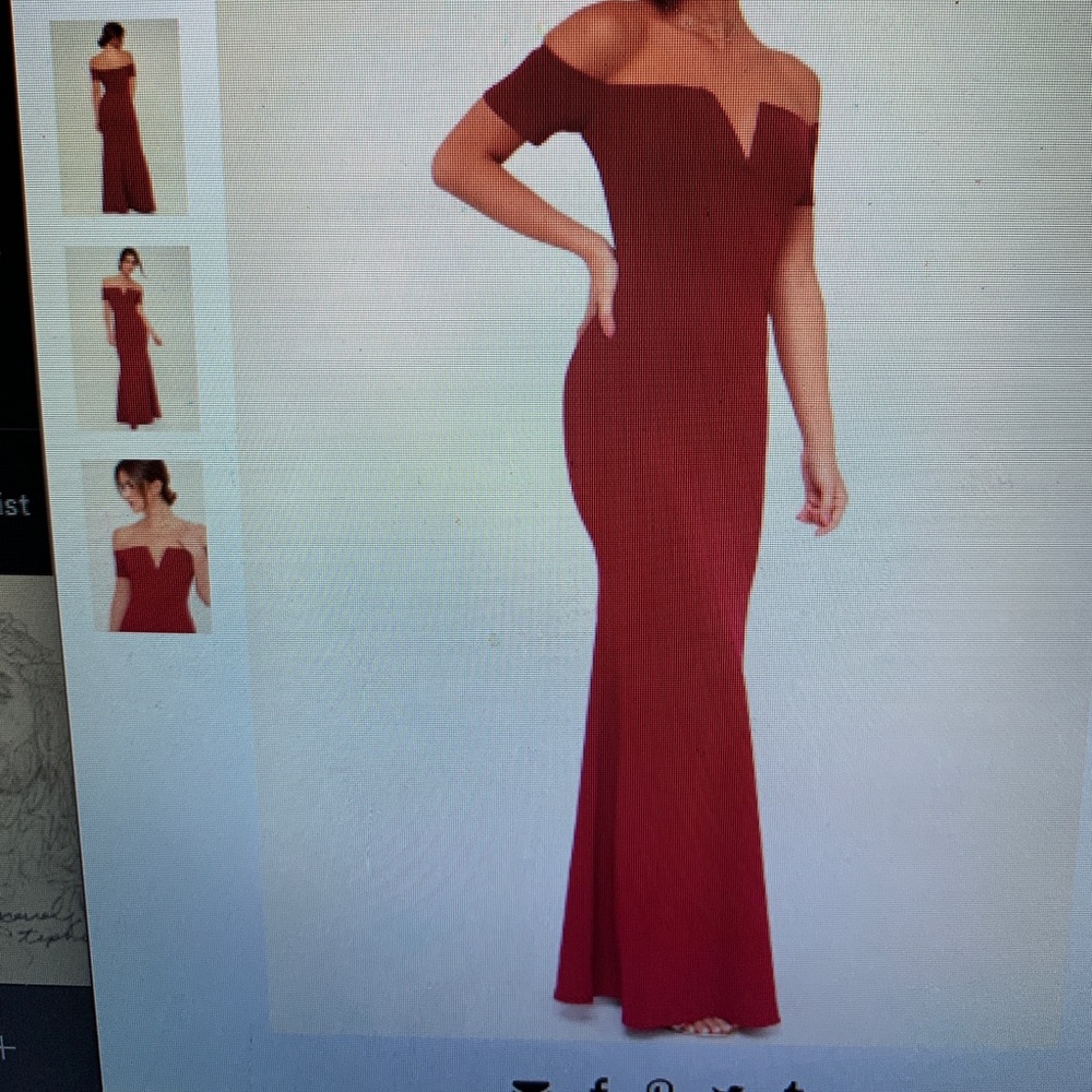 Long Red Formal Dress